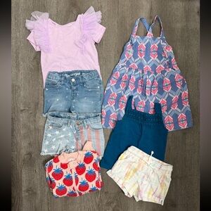 Girls bundle clothes size 3T H&m, Carters, cat and jack